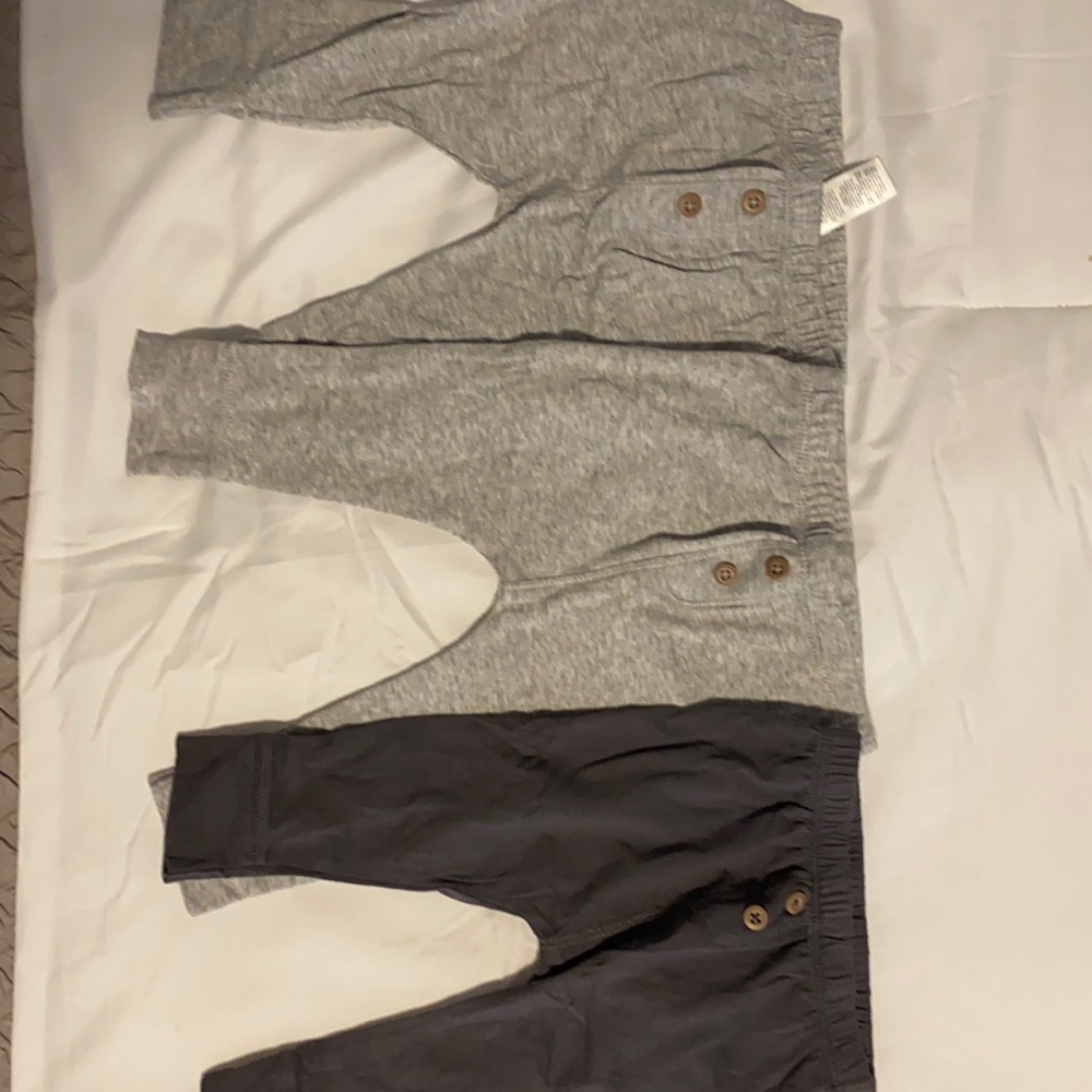 Baby- 6 month gray pants.